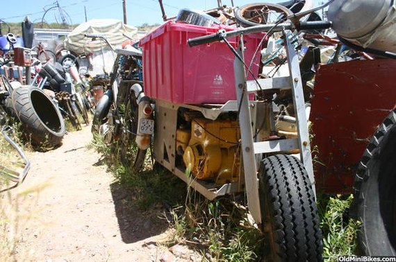 Motorcycle Cemetery (USA, Arizona). - Dump, Cemetery of Machinery, Motorcycles, USA, Arizona, Longpost, Moto