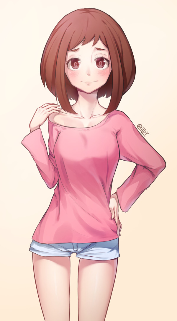 Uraraka - Anime, Art, Anime art, Boku no hero academia