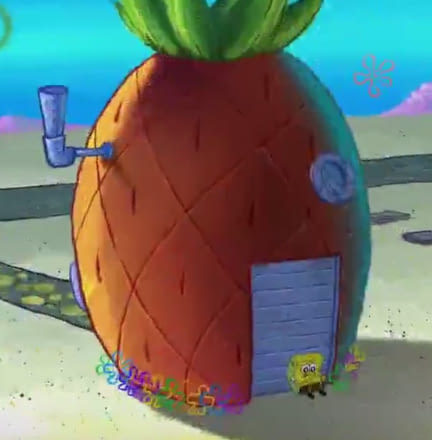 Does spongebob have a garage? - SpongeBob, Question, 9GAG, House, A pineapple