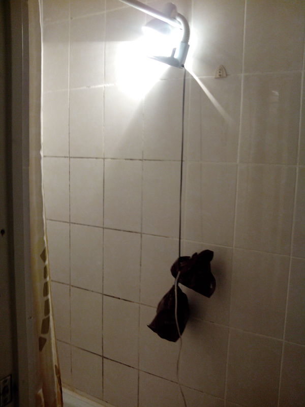 And so it will do .. - My, Life hack, Dangerous, Shower, Wiring, Idiocy