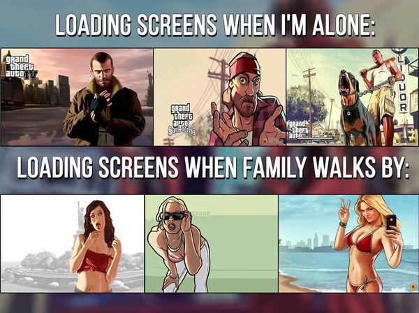 Loading screen GTA, 