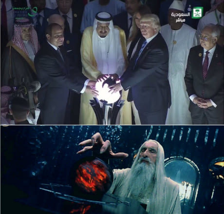 Saruman Trump - Donald Trump, Saruman, 9GAG