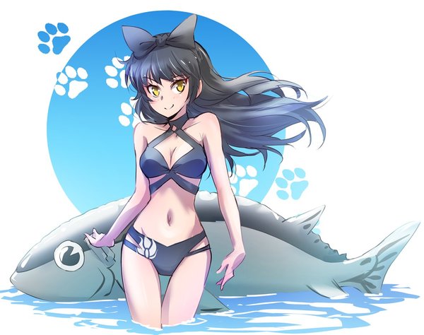 Return of the hunter with prey. - RWBY, Not anime, Anime, Blake belladonna