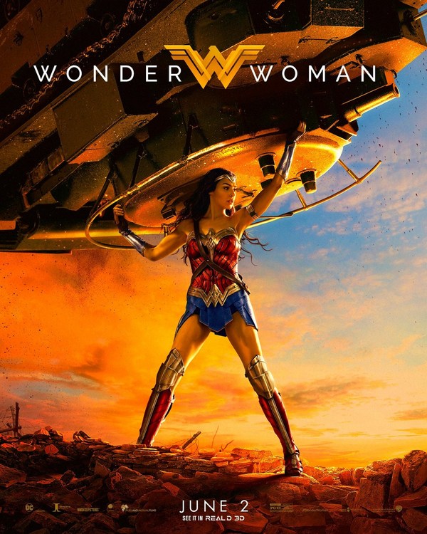 New poster for Wonder Woman - Wonder Woman, , Poster, Bloopers, Tanks