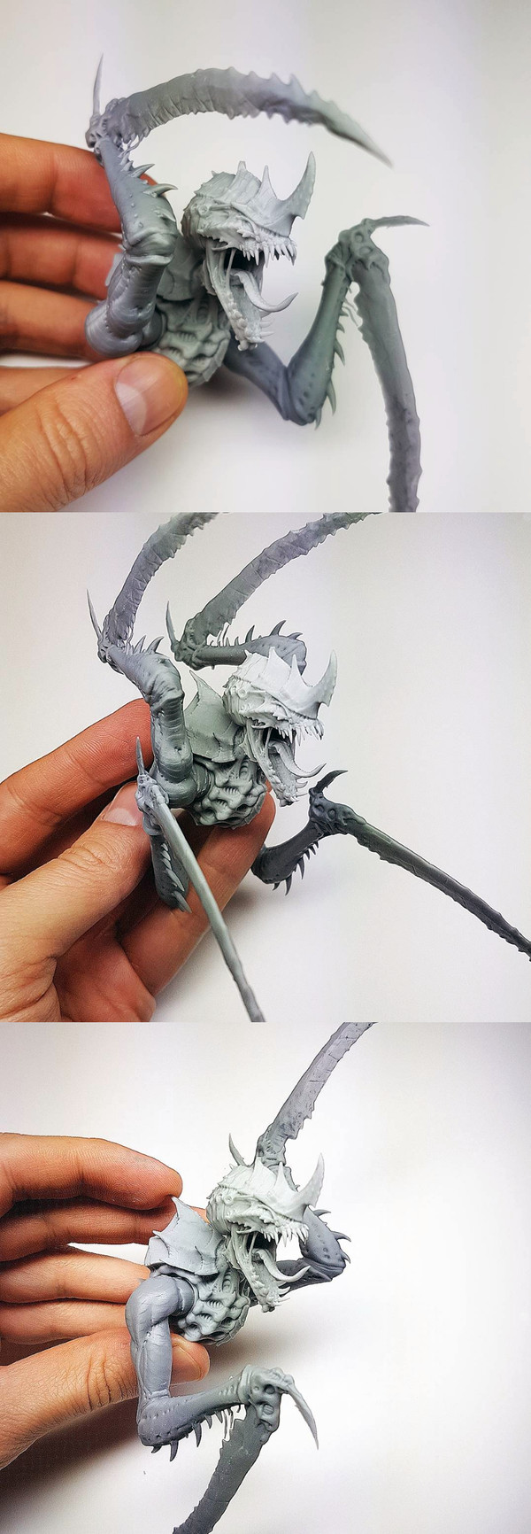 Tyranid Hormagaunt - Warhammer 40k, Wh miniatures, Tyranids, Sculpture, Longpost