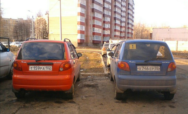 An interesting coincidence. - Car plate numbers, , The photo, , Daewoo matiz