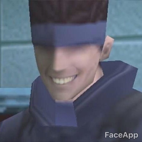 FaceApp Metal Gear - Computer graphics, Snake, Longpost, Metal gear