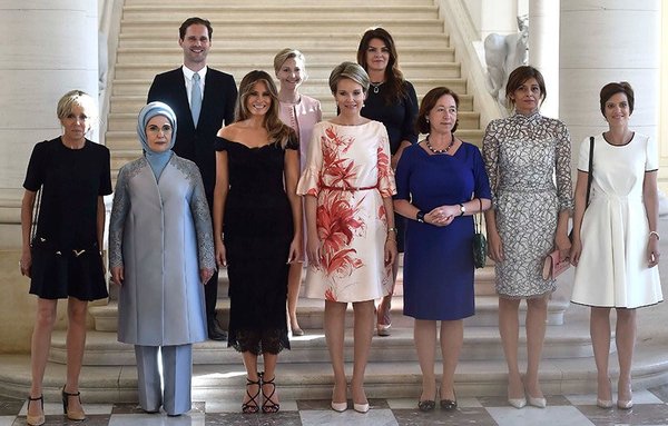 Joint photo of the wives of NATO leaders - NATO, Politics, Tolerance