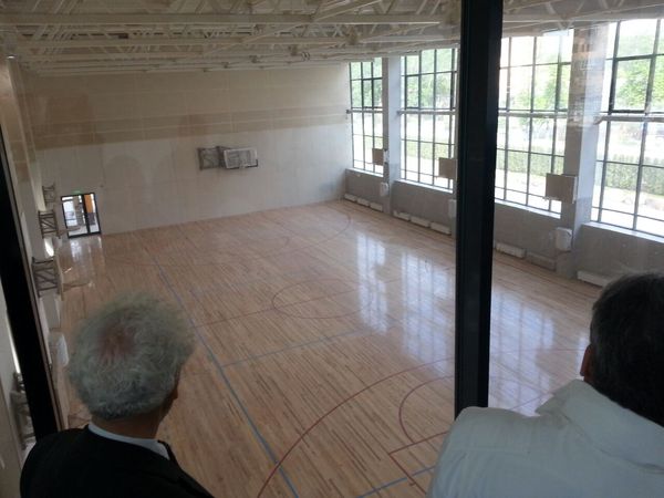 Открытие школы в Совхозе им.Ленина. МО, Ленинский район. Россия. Совхоз им Ленина, Школа, Длиннопост