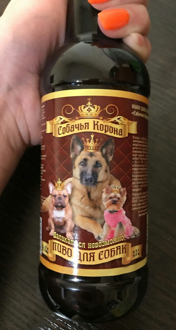 For good boys and girls ;D - Dog, Alcohol, Pets, Marketing, Beer