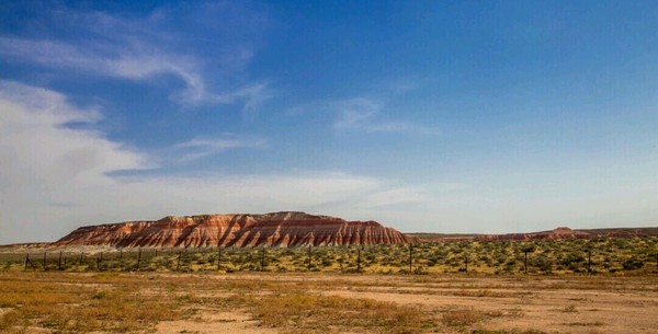 Yangi-Kala - fantastic landscapes of a small closed country - Turkmenistan, Canyon, Starry sky, Thunderstorm, Lightning, The photo, Travels, Longpost