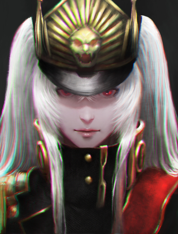 Gunpuku no Himegimi - Anime Art, Аниме, Gunpuku no Himegimi, Re:creators, Senkothefan, Длиннопост