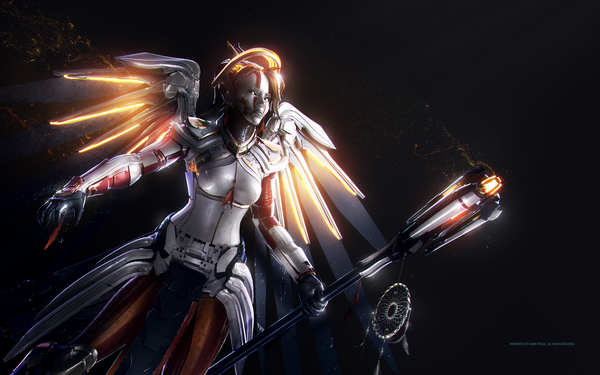    Spizak Overwatch, Adam Spizak, Mercy, Tracer, Reinhardt, Reaper, Hanzo, Genji, 