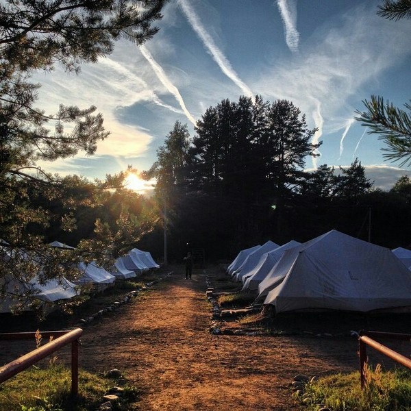 Topographers' military training. Part 1 Departure - My, Topography, Military department, Borovichi, Students