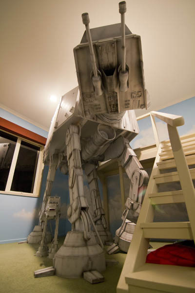 Bed AT-AT - Star Wars, Bed, Craft, Tree, Furniture, Longpost