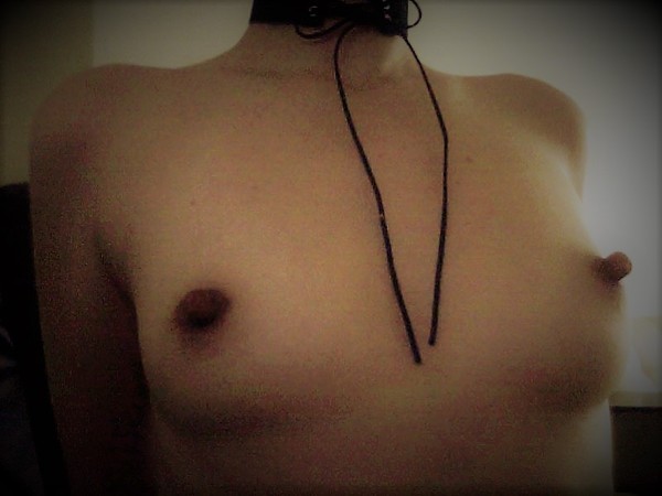 On the web - NSFW, My, Homemade, My, , Boobs, Choker