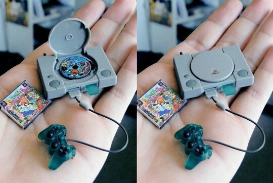 The only console I can buy - Japanese, Miniature, Humor, Playstation 1, Tumblr