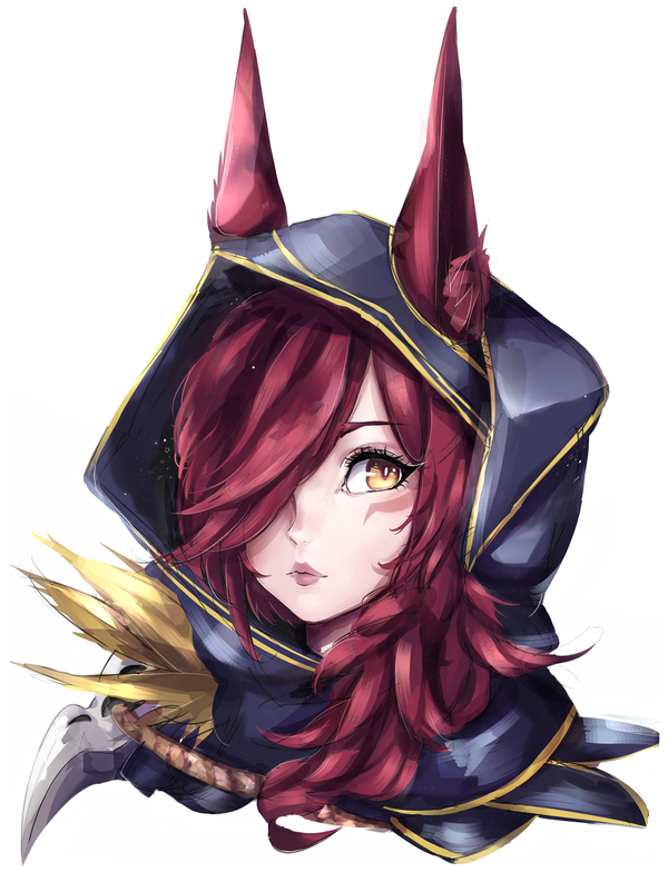 Xayah , Anime Art, League of Legends