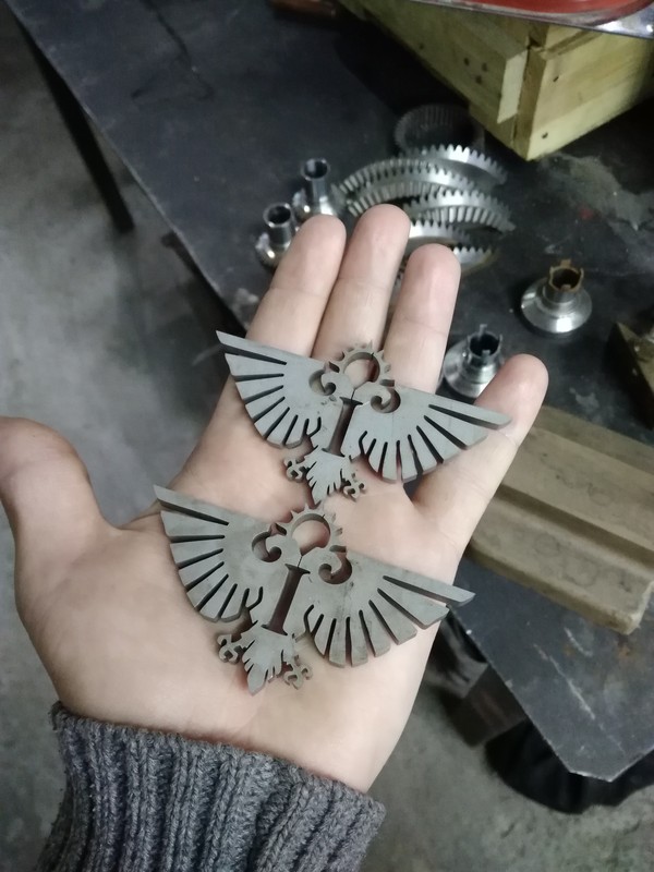Очередная поделка или развлечения металлообработчика Warhammer 40k, инквизиция, рукоделие, металл, длиннопост