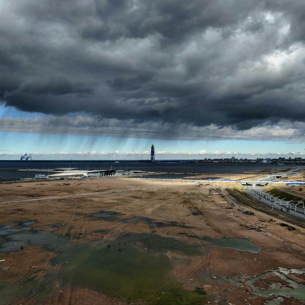 More photos from the wash - The Gulf of Finland, New building, Lakhta Center, Beautiful view