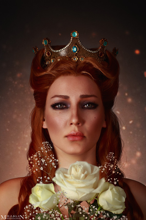 The Witcher - Flower portraits! (в комментариях еще) - Ведьмак 3: Дикая охота, Syanna, Vivienne, Анна Генриетта, Косплей, 2017, Milliganvick, Длиннопост