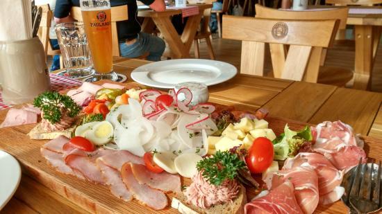 bavarian brotzeit - My, Germans, Food, Dinner, A sandwich, Bavaria, Drooling, , Longpost