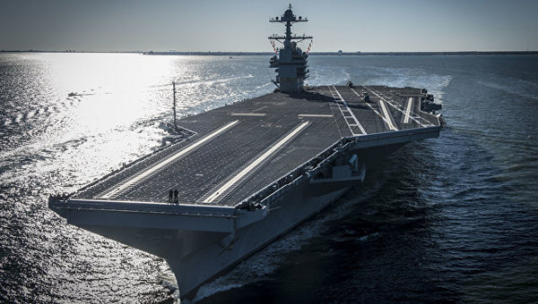The most expensive warship in the world entered service with the US Navy - Navy, Aircraft carrier, Longpost