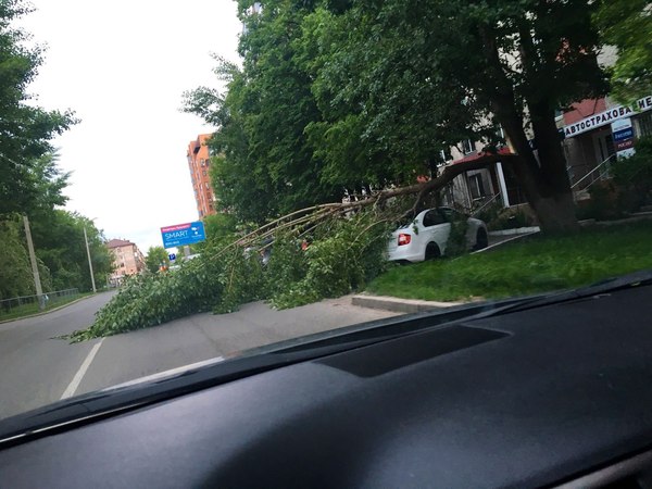 Lucky if CASCO, going for money is not far - Casco, Motorists, Tyumen, Hurricane