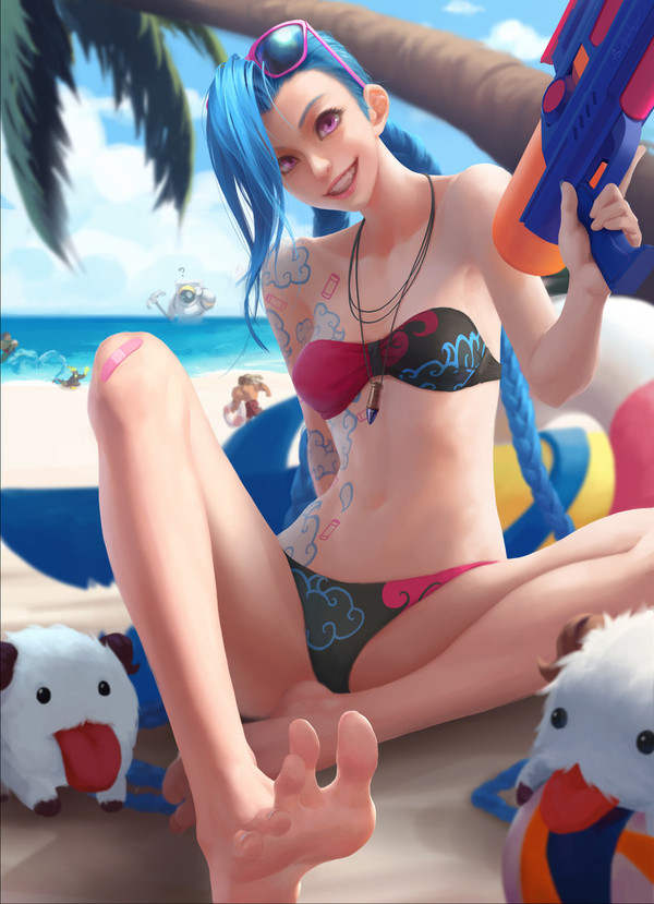 , , () League of Legends, Jinx, ,  