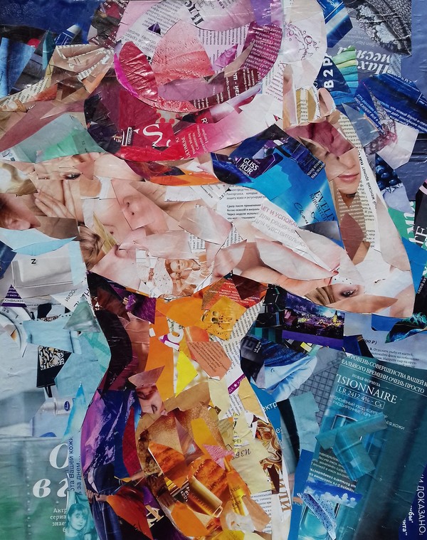 Collage - My, Collage, Girls, Art, Fashion, Art, With your own hands, Painting