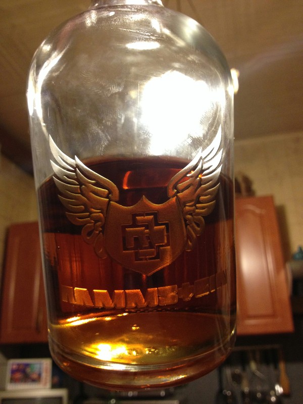 Nice gift for a friend. - My, Rammstein, Cognac, Presents, Longpost