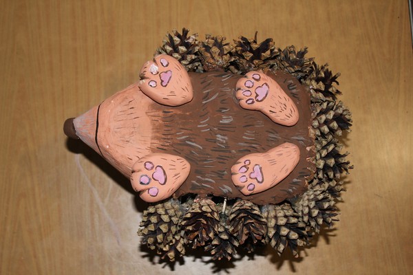 hedgehog heels - My, Author's toy, Toys, Souvenirs, Clay, Unusual gifts, Presents