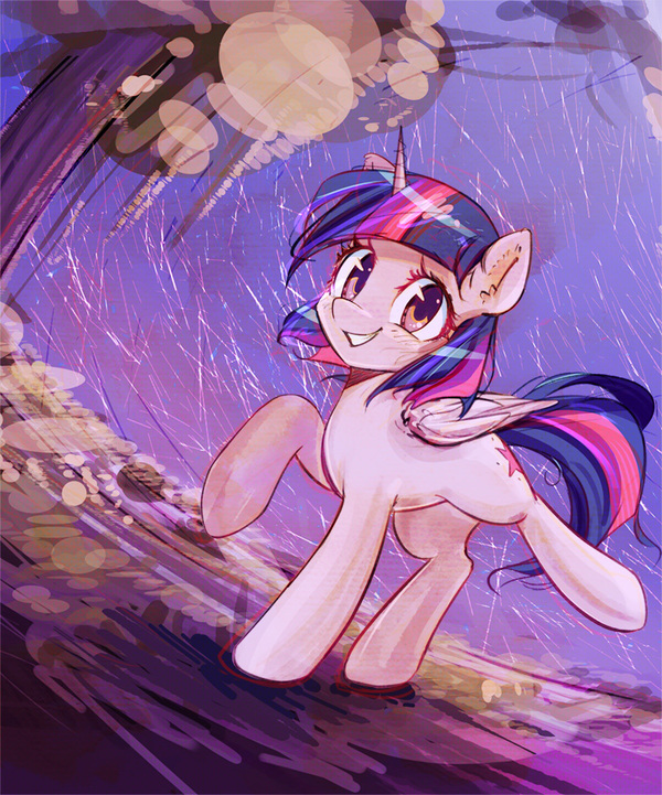 The landscape is infinite! - My Little Pony, Twilight sparkle, Mirroredsea