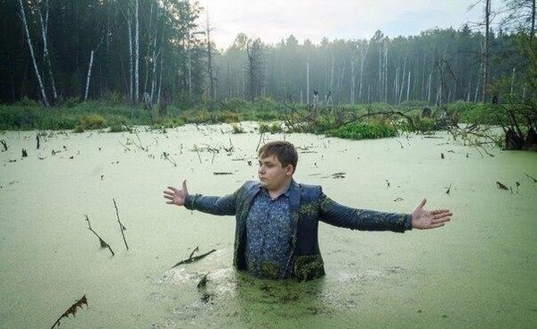 The swamp manager again climbed into the swamp and from there said that after the exam he intended to sit in the office all his life - Chelyabinsk, Memes, Sergey Druzhko, Argayash, Office, Video, Longpost