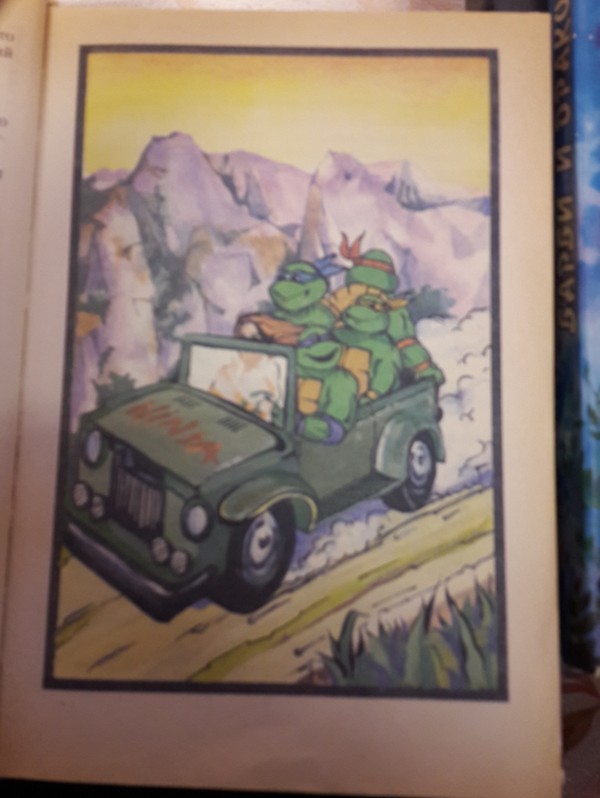 Teenage Mutant Ninja Turtles 1945, photo in color - Teenage Mutant Ninja Turtles, My, The photo, Retro car