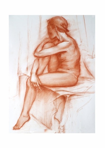 I love sanguine and soft materials - My, Drawing, Creation, Still life, People, Sketch, Sanguina, Portrait, Longpost