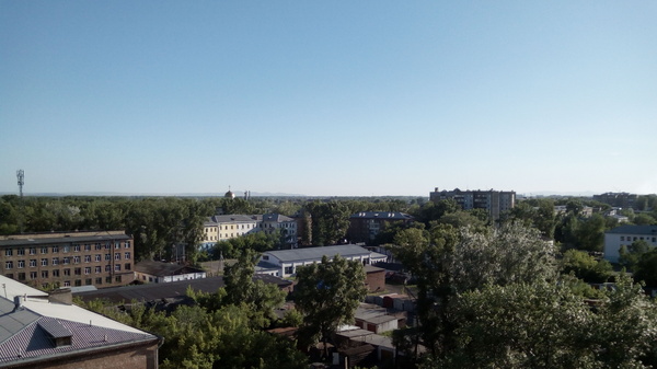 While Central Russia freezes, it's summer in Siberia - Summer, My, Siberia, Sky