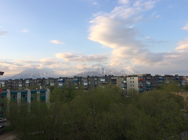 Summer Winter - Kamchatka, Snow, My, Greenery