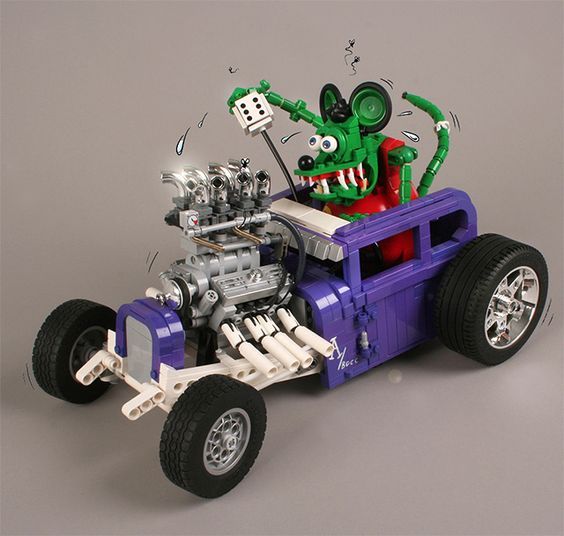 Hot Rod в Lego - Hot Rod, LEGO, Длиннопост