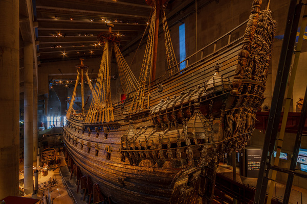 Royal Swedish ship of the 17th century. - League of Historians, , Vasa, Sweden, 17th century, Museum, Longpost
