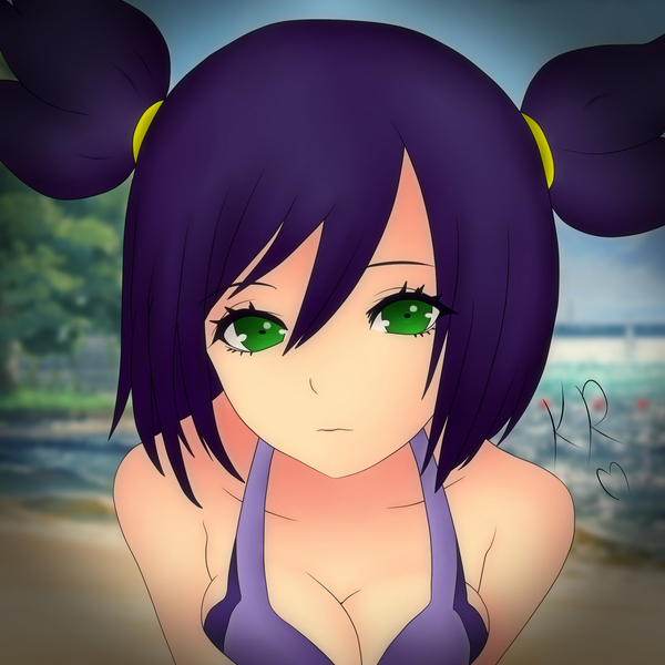 Do you see Mickey Mouse? - Endless summer, Visual novel, Camp owlet, Lena, Art, 