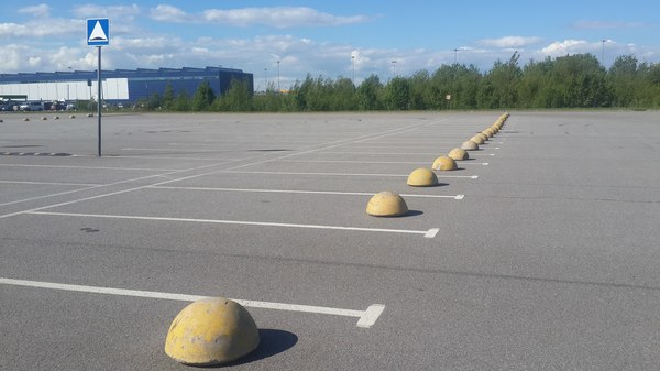 New parking technologies in Russia. - My, Parking, Public, Motorists, Car, Russia, Nothing unusual, Logics, , Europe