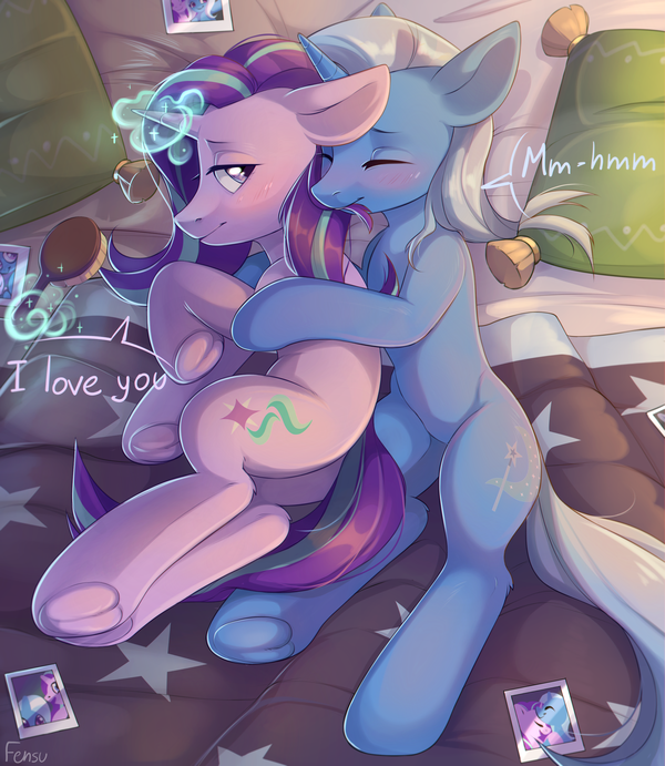 Maybe More Than Friendship My Little Pony, Starlight Glimmer, Trixie, , MLP Lesbian