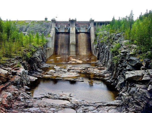 Verkhnetulomskaya HPP is a unique underground hydroelectric power plant. - , Murmansk region, Interesting, River, Longpost, Facts, Informative