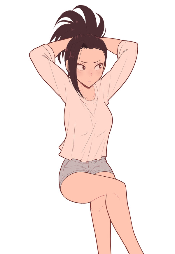 Yaoyorozu Momo - Anime art, Anime, Boku no hero academia, Yaoyorozu momo, Sally