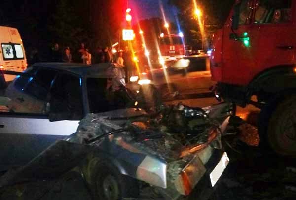 KVNschik died in a collision with KAMAZ - Road accident, , Crash, Collision, Death, 