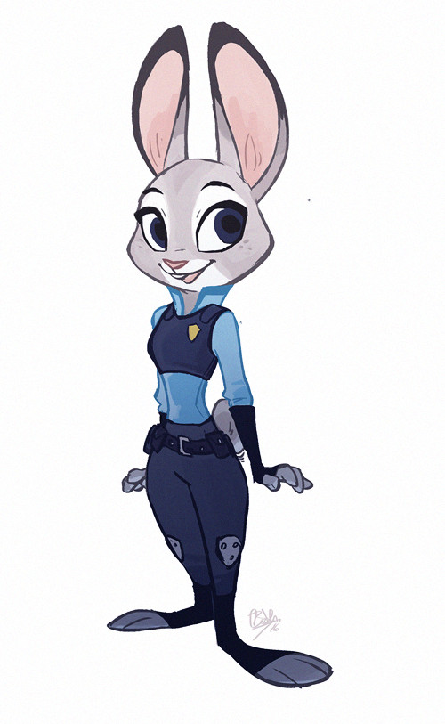 Сотрудник года. - Zootopia, Зверополис, Judy Hopps, Арт