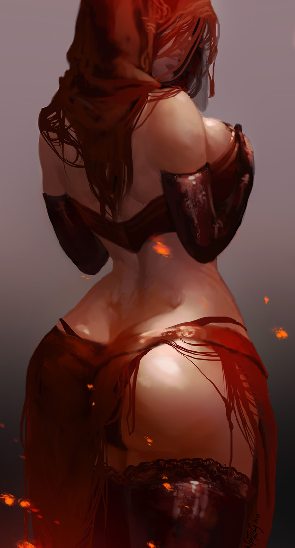 Desert Sorceress - NSFW, Dark souls, Dark souls 2, Desert Sorceress, Art