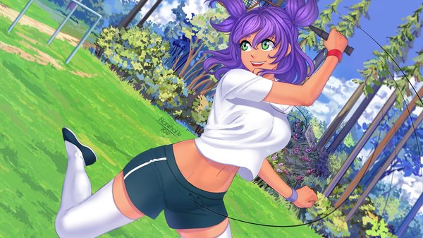 Lenochka and badminton - Endless summer, Visual novel, Narwhal IV