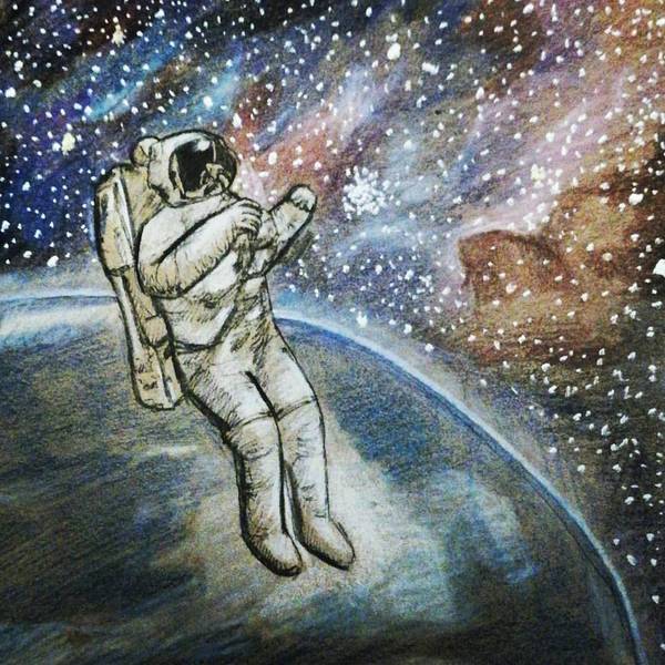 I'm being squeezed by the fabrics of the suit - Art, My, First post, Drugs, Space